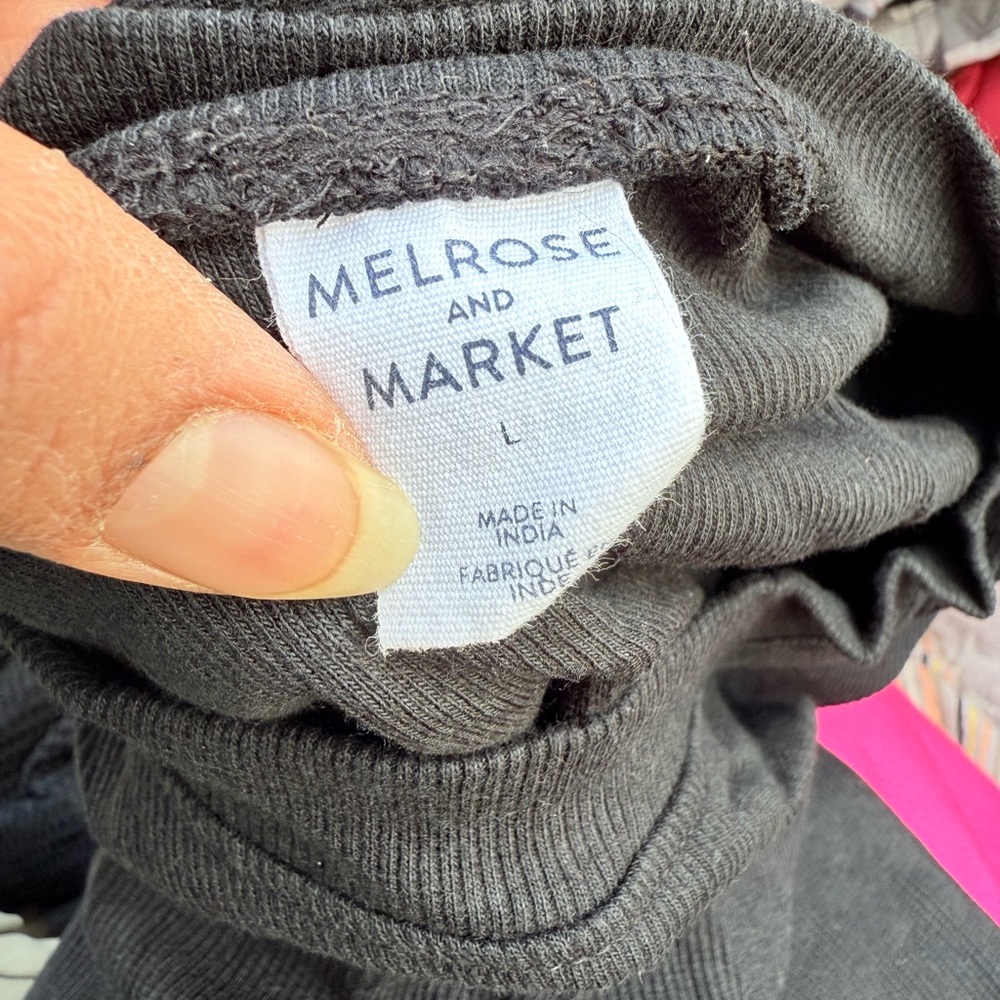 Melrose and Market Black dress